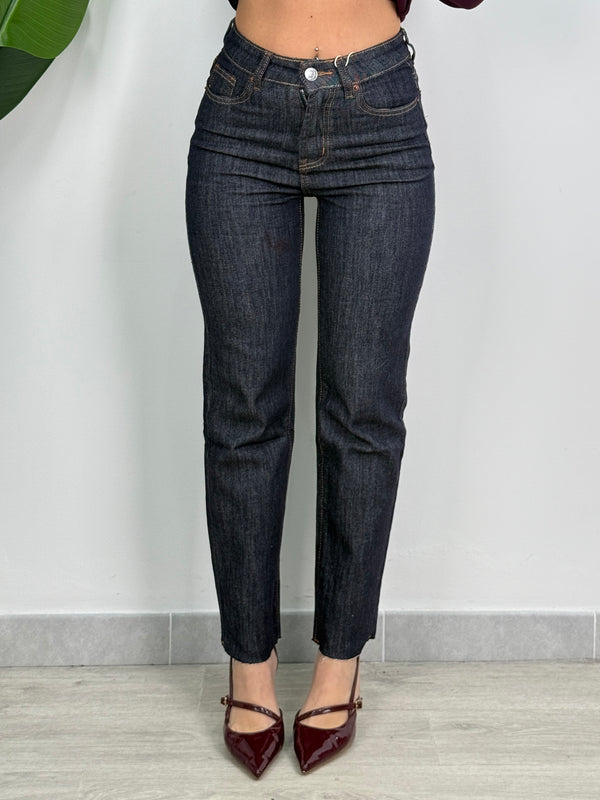 Jeans mom gamba dritta Kaia