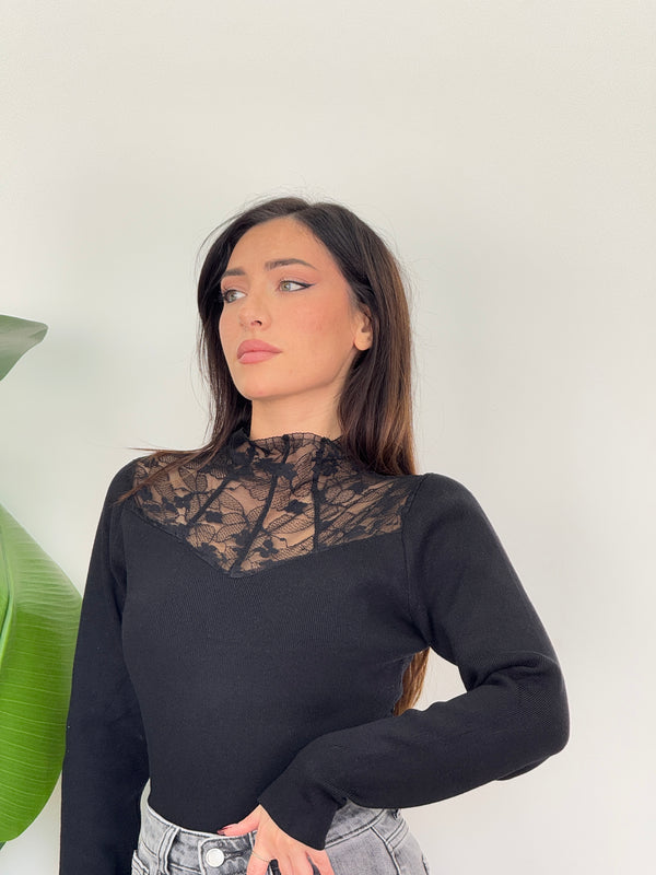 Maglia Elenoire pizzo