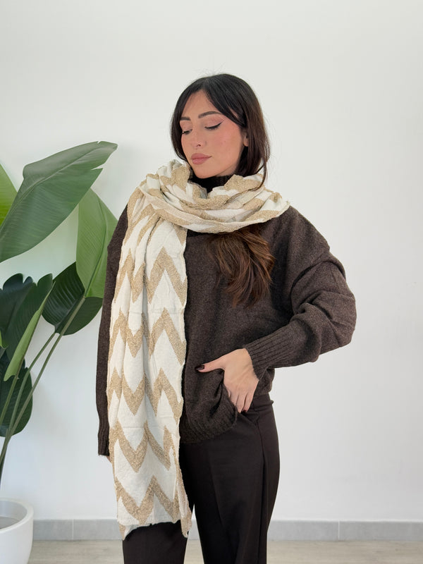 Sciarpa lurex