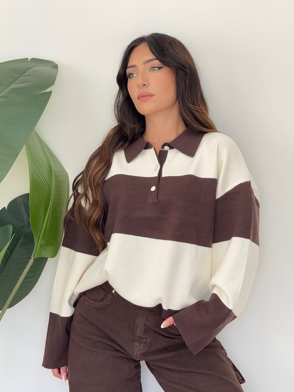 Maxi Polo Stripes