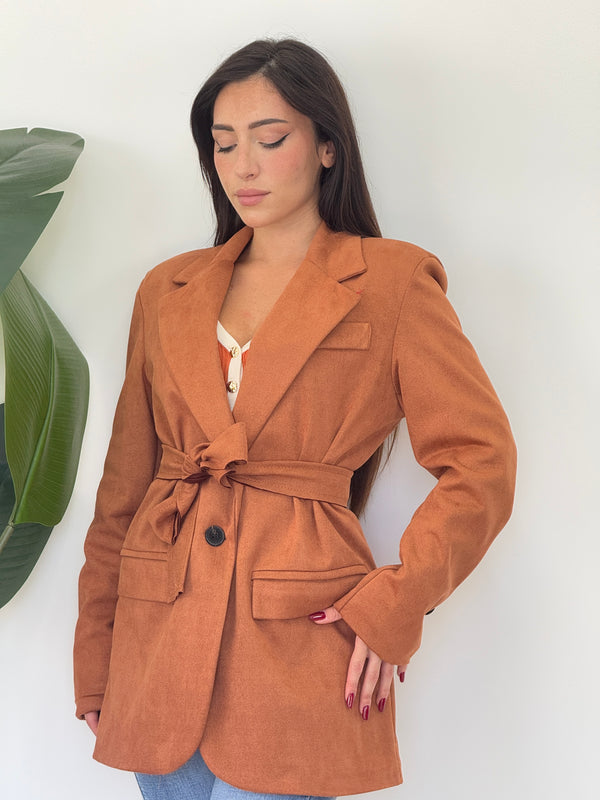 Blazer Scamosciato Isabel