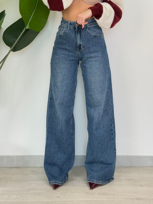 Jeans denim Wide leg Lorella