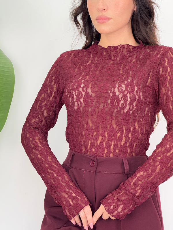 Maglia pizzo