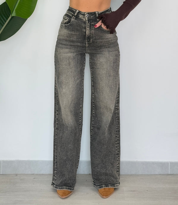Jeans Wide leg grey vintage