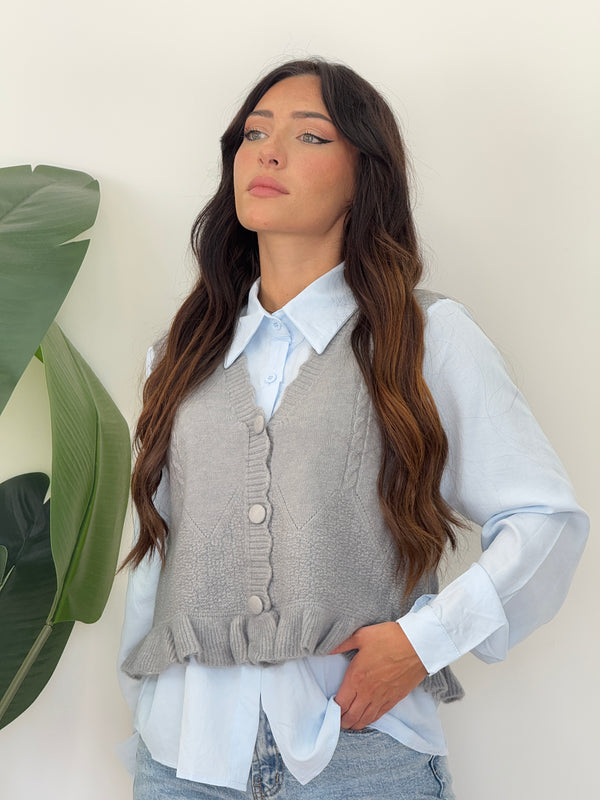 Camicia + Gilet Claire 8313