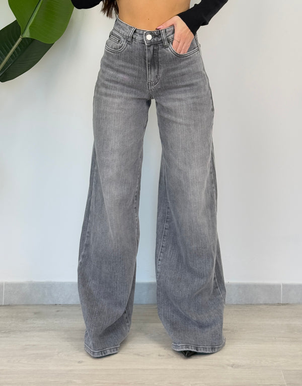 Jeans grey palazzone