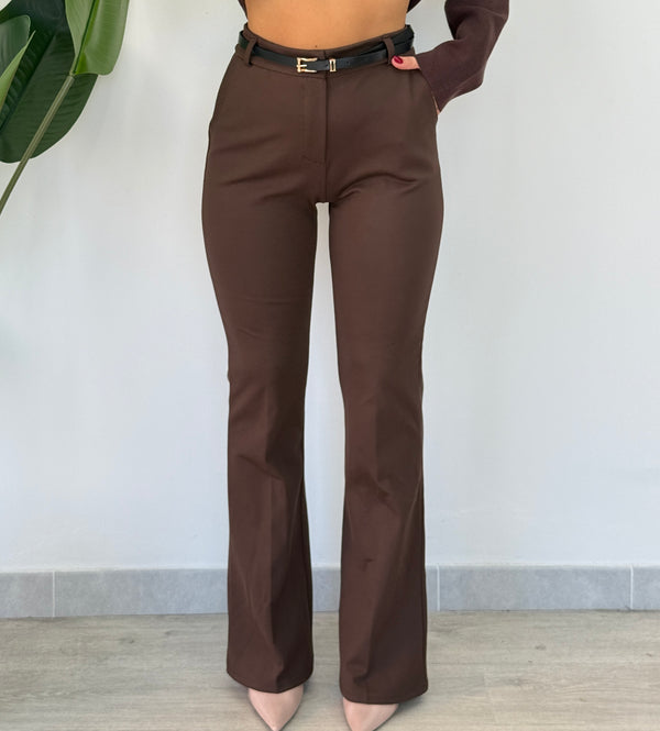 Pantalone zampa punto Milano