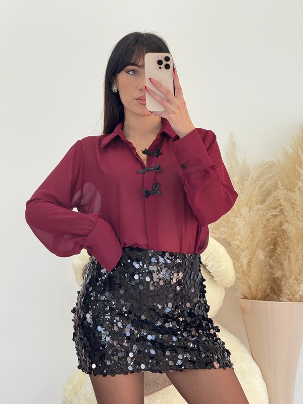 Camicia fiocchetto